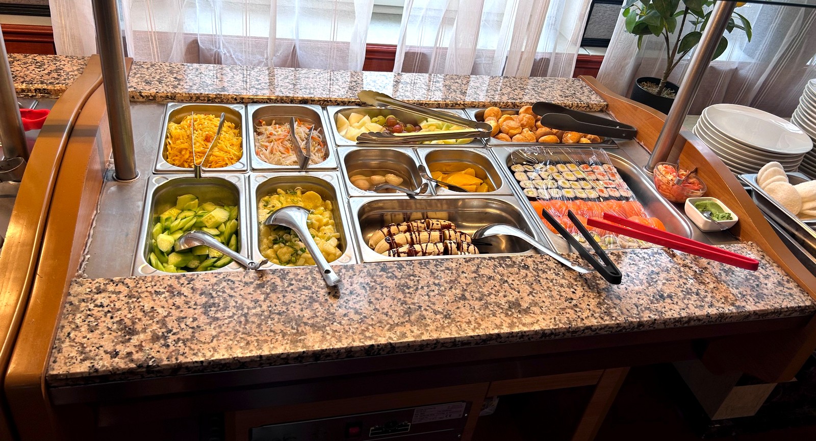 Weitere Auswahl vom Mittagsbuffet